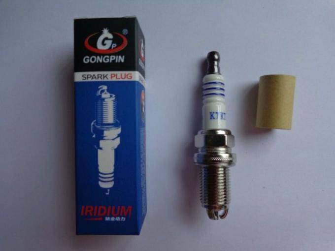 Durable 3 - pin Auto Spark Plugs K7RTJC BCPR7ET FR5DTC 0242245539 For FIAT