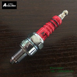 China High Performance Spark Plugs For Motorcycles , Motorcycle Iridium Spark Plugs A7TC D8TC E6TC F7TC With Color Ceramic supplier