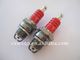 Colorful Ceramice 2 electrodes Chainsaw Spark Plug L7T WS7F / BPM7A / CJ7Y / W20MU / W22MPU supplier