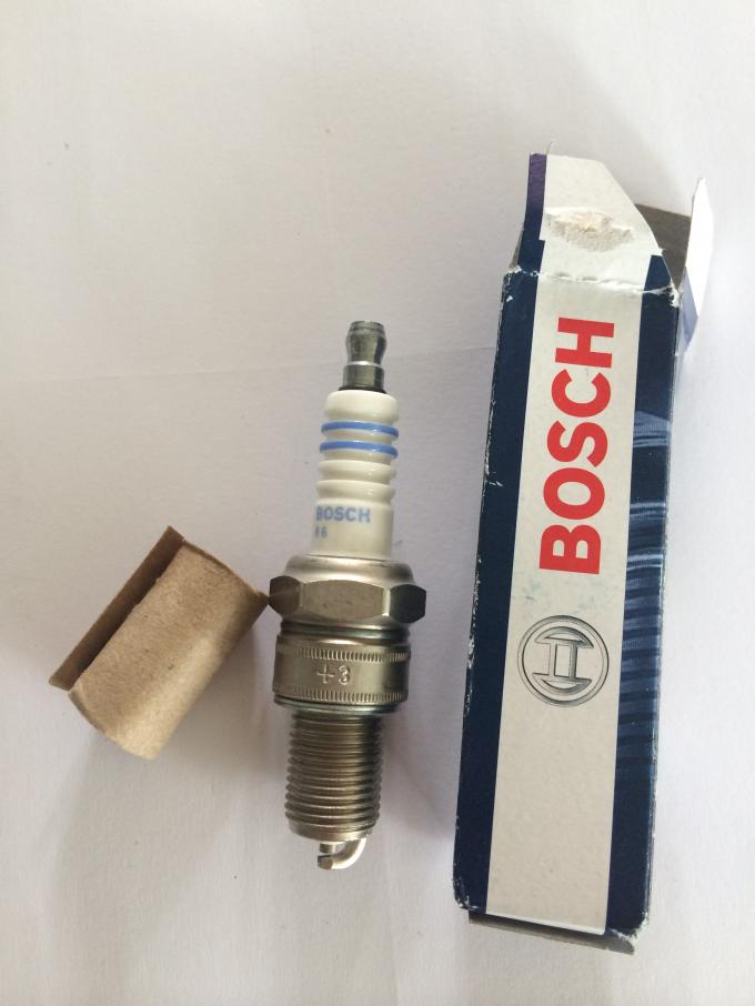 Resistor Copper Spark Plugs Bosch WR8DC +3 0242229656 Long thread Hex 21mm For Suzuki Outboard Engine Df70