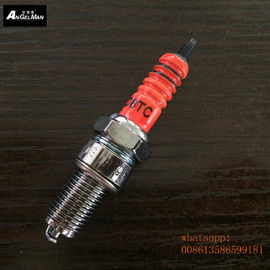 China 125cc Motorcycle Spark Plugs Orange D8TC D8EA X4CC 0241145507 For BMW supplier