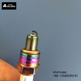 Ceramice Colorful Motorcycle Spark Plugs W / L U3AS / A7TC Nickel With Tip Electrode supplier