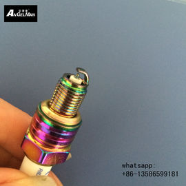 Ceramice Colorful Motorcycle Spark Plugs W / L U3AS / A7TC Nickel With Tip Electrode supplier