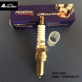 White ceramic D8TC Motorcycle Spark Plug  D8EA For H0NDA supplier