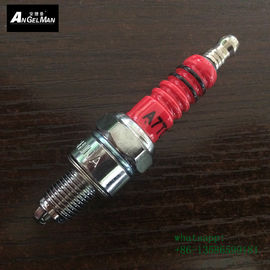 High Performance Spark Plugs For Motorcycles , Motorcycle Iridium Spark Plugs A7TC D8TC E6TC F7TC With Color Ceramic supplier