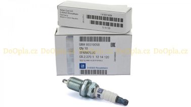 genuine GM 1214120 spark plug with resistor single electrode auto engine part supplier