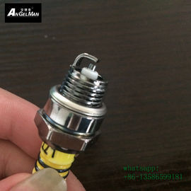 China Colorful Ceramice 2 electrodes Chainsaw Spark Plug L7T WS7F / BPM7A / CJ7Y / W20MU / W22MPU factory